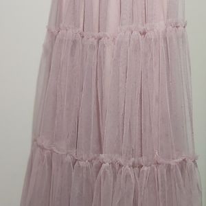 COPY - Pink mesh skirt